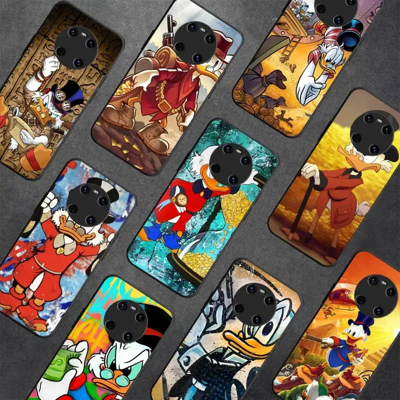 

Disney Scrooge McDuck Phone Case For Huawei Y5 Y62019 Y52018 Y92019 funda case for 9prime2019