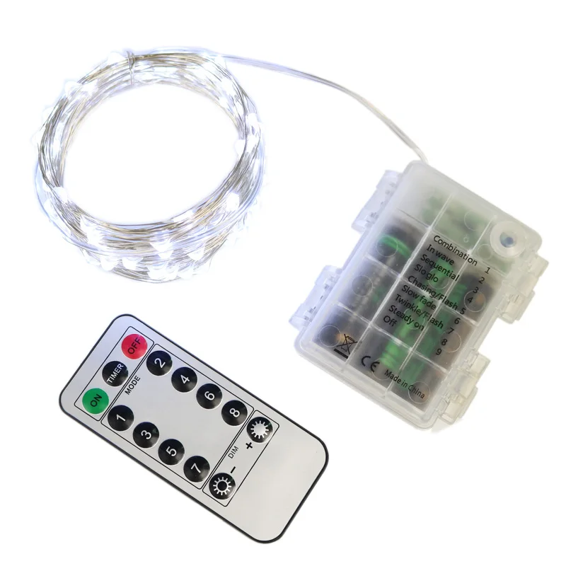 

Гирлянда LED HarrisonTek 5/10/20 м 50/100/200 светодиодов с пультом