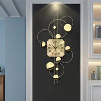 unusual digital wall clock modern design luxury nordic wall clocks modern living room silent orologio da parete home decor