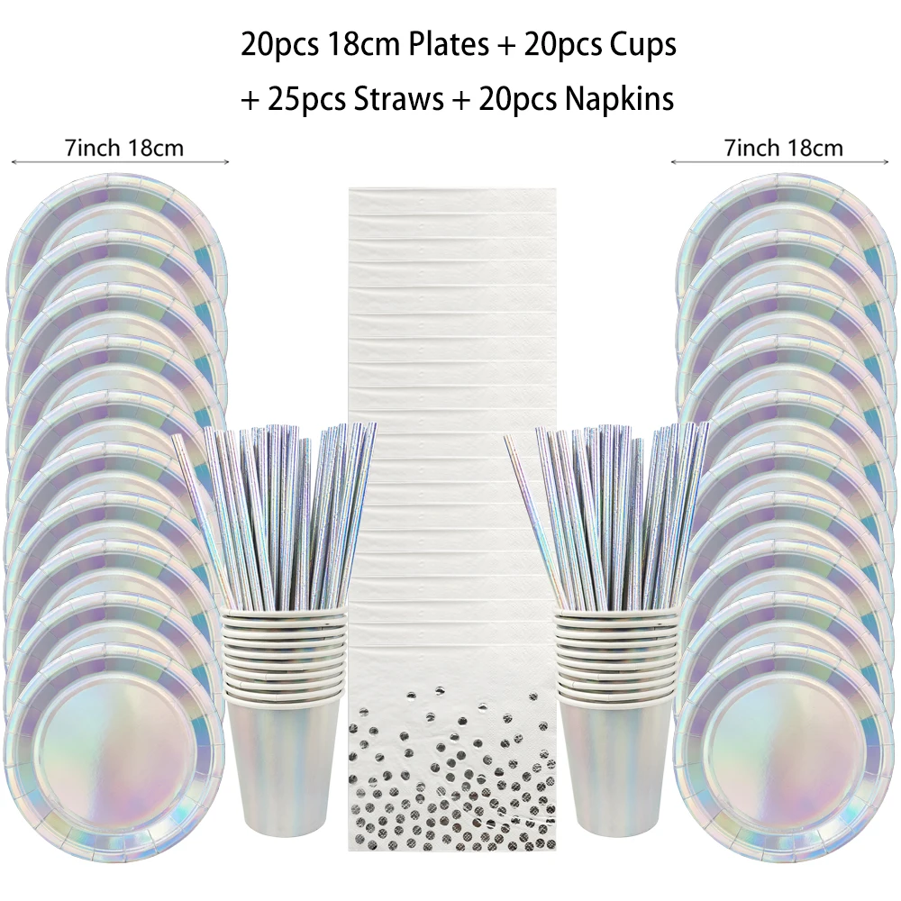 

Одноразовая серебряная посуда для взрослых