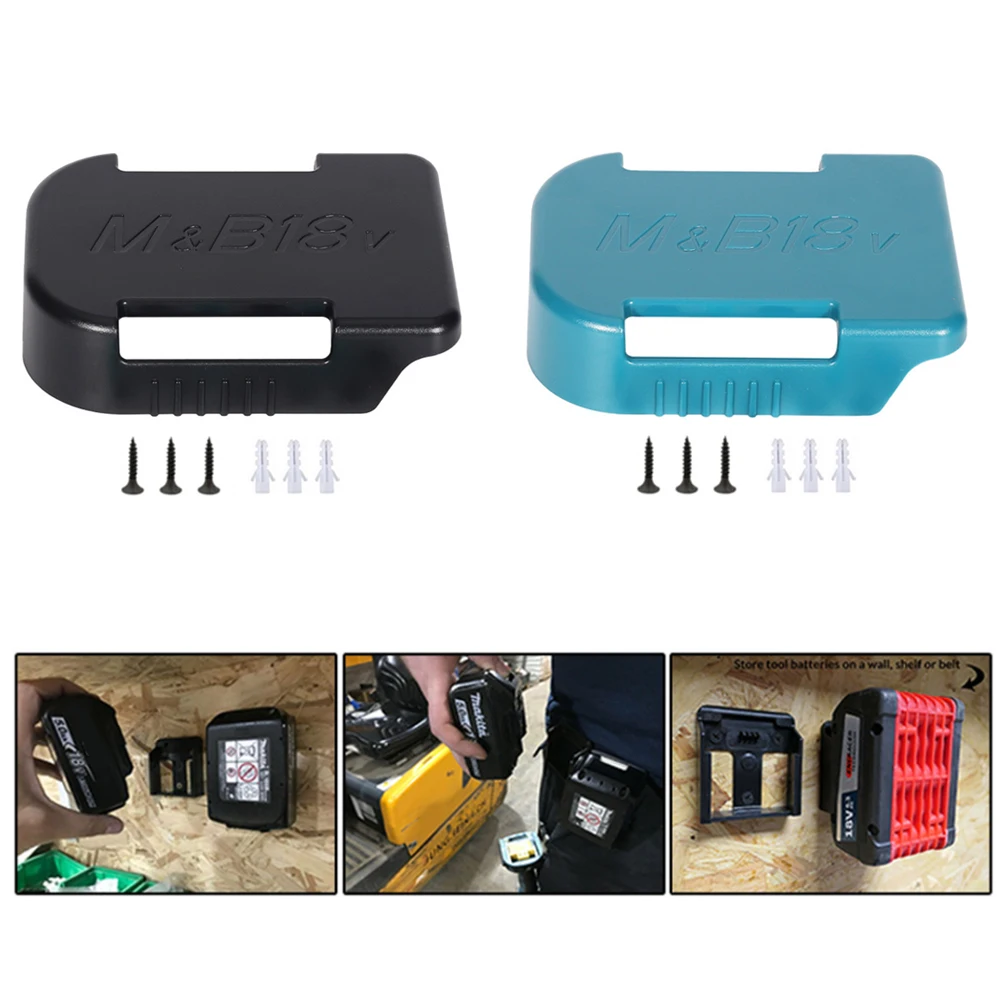 

3 Pcs Battery Storage Rack Holder Case for Makita for bosch 14.4V 18V Fixing Devices Power Battery Tools