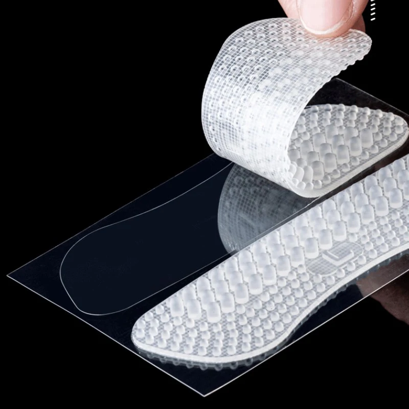

2Pcs Soft Silicone Shoe Insoles Heel Stickers Non-Slip Inserts Pads Foot Heel Care Protector