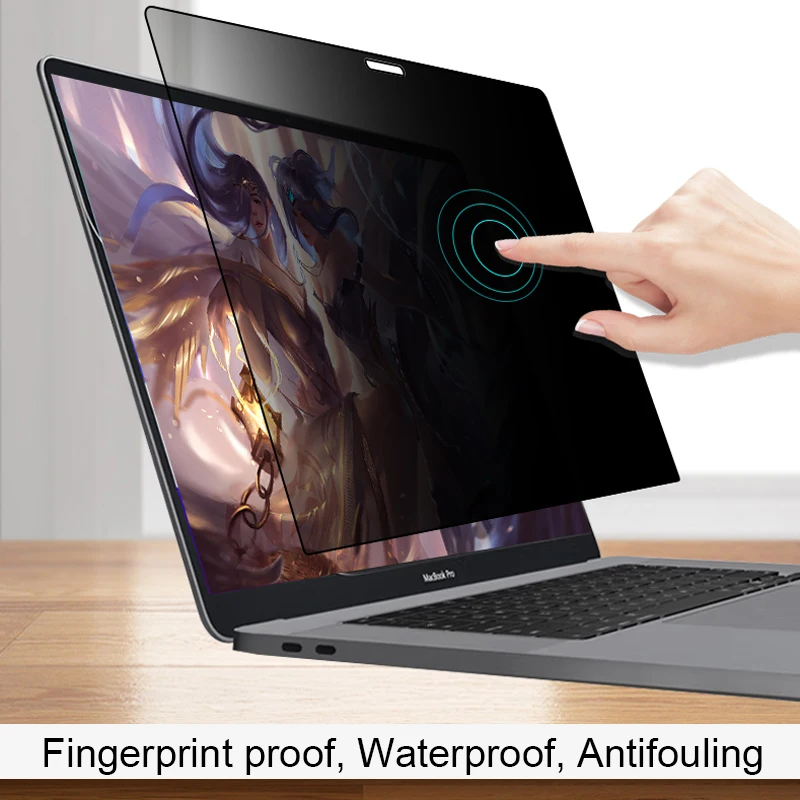 Anti-spy Laptop Screen Protector For Macbook Air 13 inch M1 M2 A2337 A2681 Pro 14 15 16 Privacy Filter 15.6 17 Notebook Film images - 6
