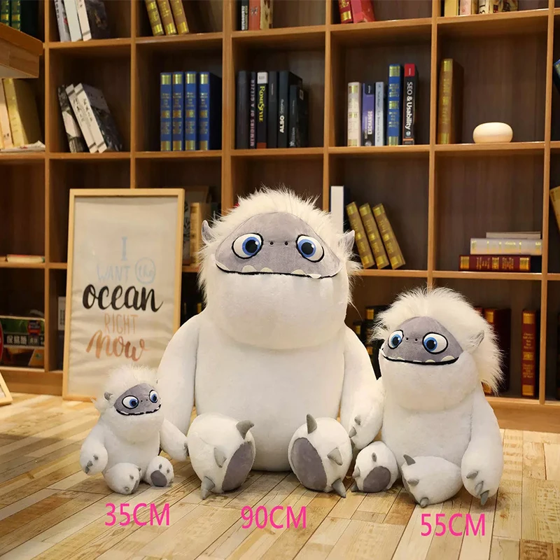 2019 фильм Abominable Snow Monster Yeti Плюшевые Милые аниме куклы игрушки мягкая подушка для