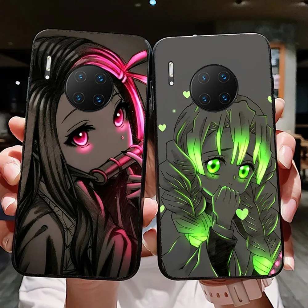 ostępnij etui na telefon Anime Demon Slayer do Huawei Mate 10 20 30 40 50 lite pro Nova 3 3i 5 6 SE 7 7SE