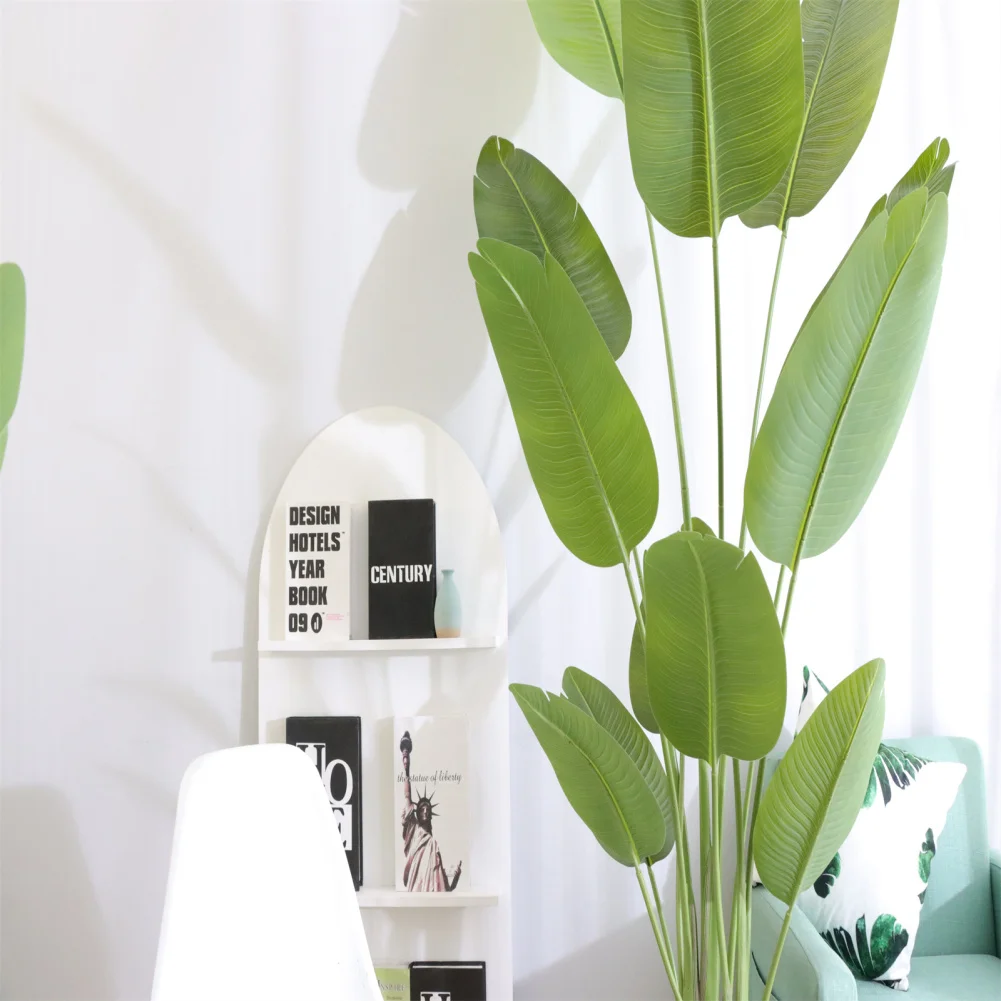 Искусственное растение птица рая 5 футов искусственная пальма Горшечное с