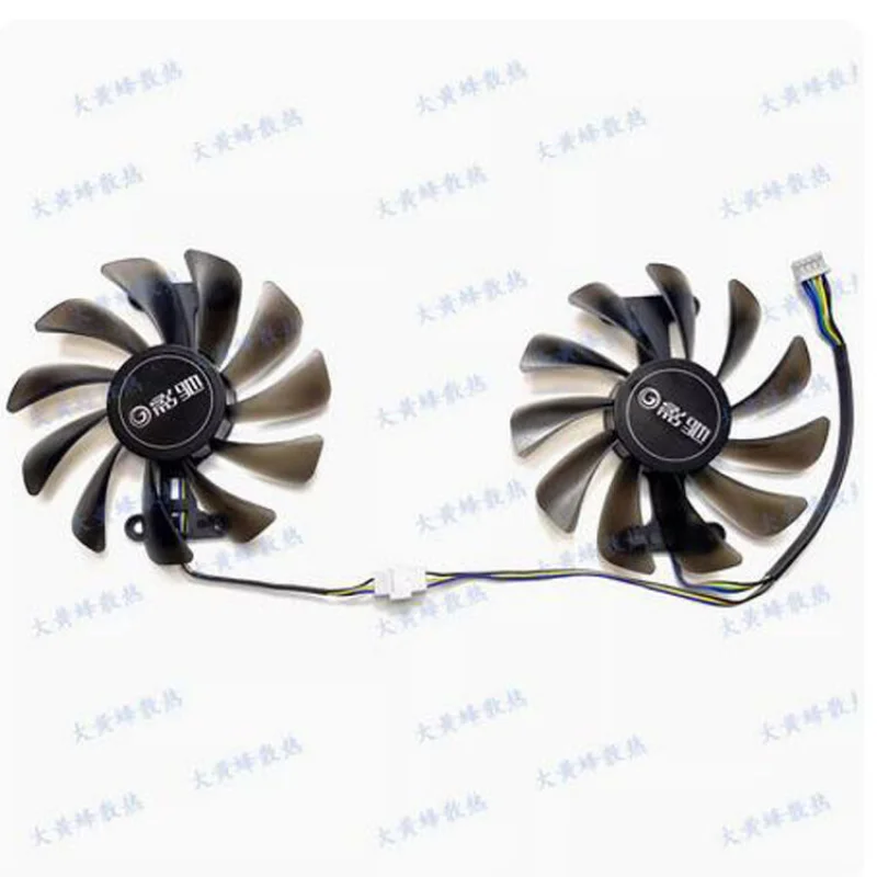 Для GALAX P104 GTX 1080 1070ti 1070 8 ГБ EX OC общий вентилятор охлаждения видеокарты #