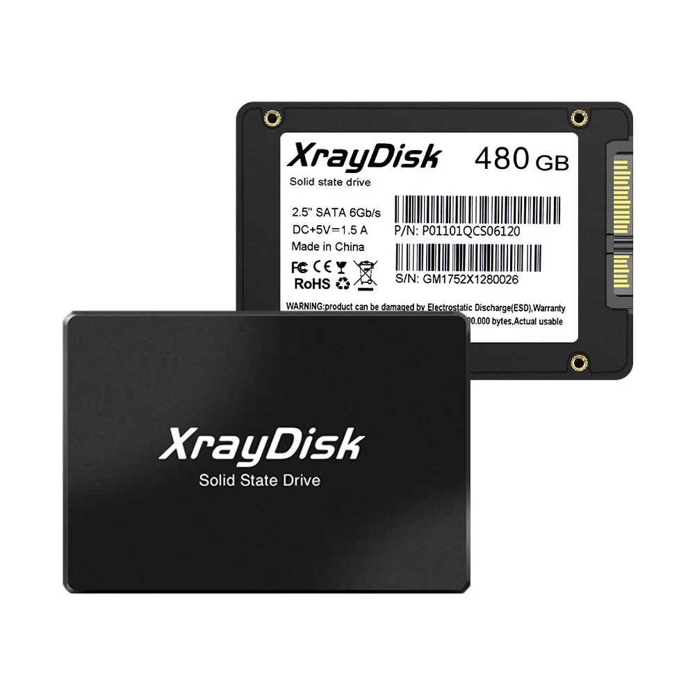 

Xraydisk Sata3 Ssd 480GB Solid State Drive Internal Hard Disk For Laptop&Desktop