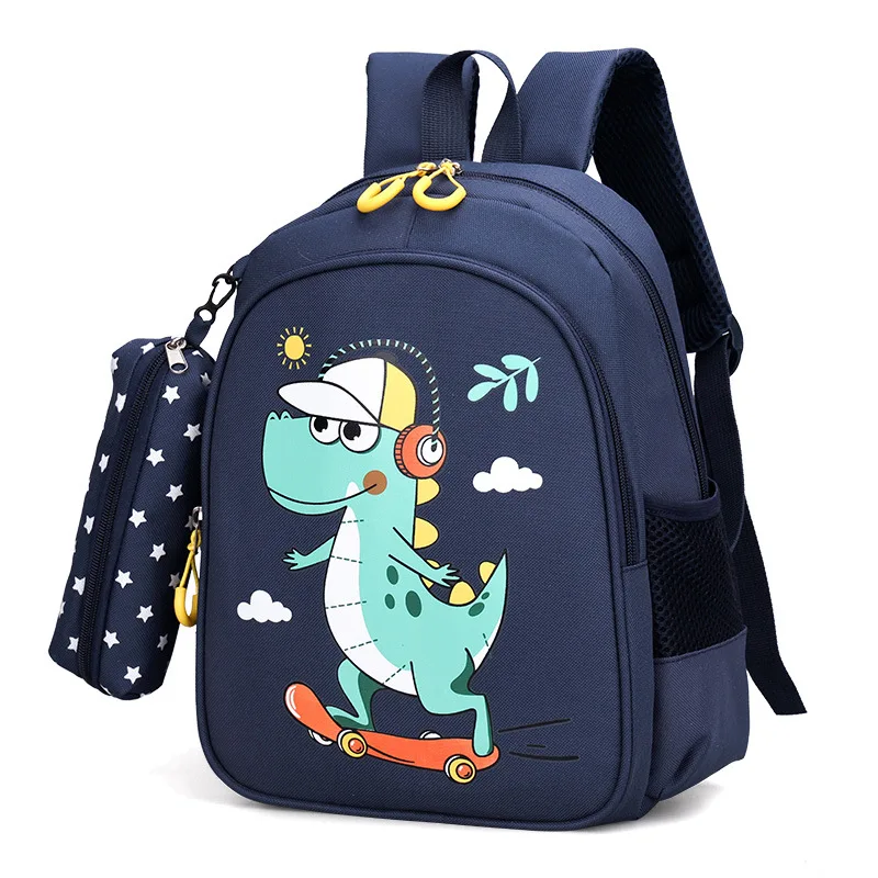 2022 Cartoon nylon School Bags For Gilrs boys Cute Kids Kindergarten SchoolBag Children preschool Backpacks kids baby Book Bag