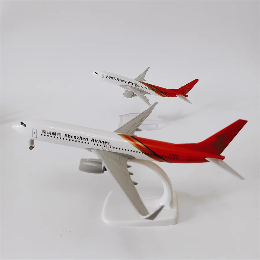 

AIR China Shenzhen Airlines Boeing 737 B737 Airways Diecast Airplane Model Plane Aircraft Model Alloy Metal 16cm 20cm