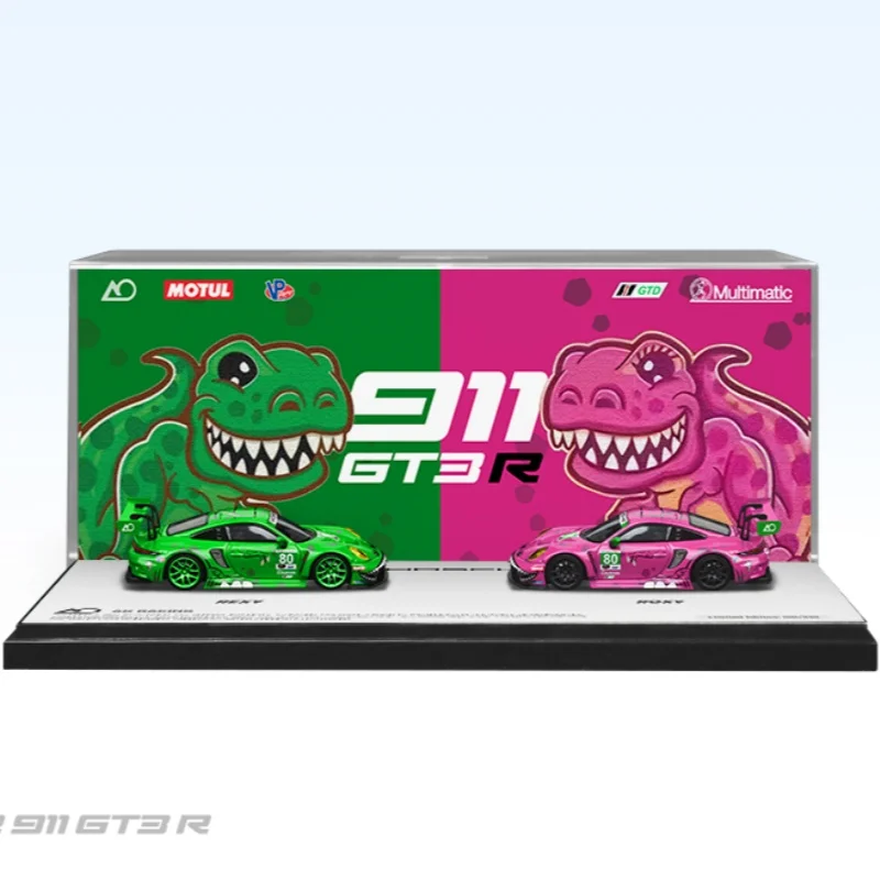 Модель STAR RACE SR 1:64 911 992 GT3 R из сплава тираннозавра