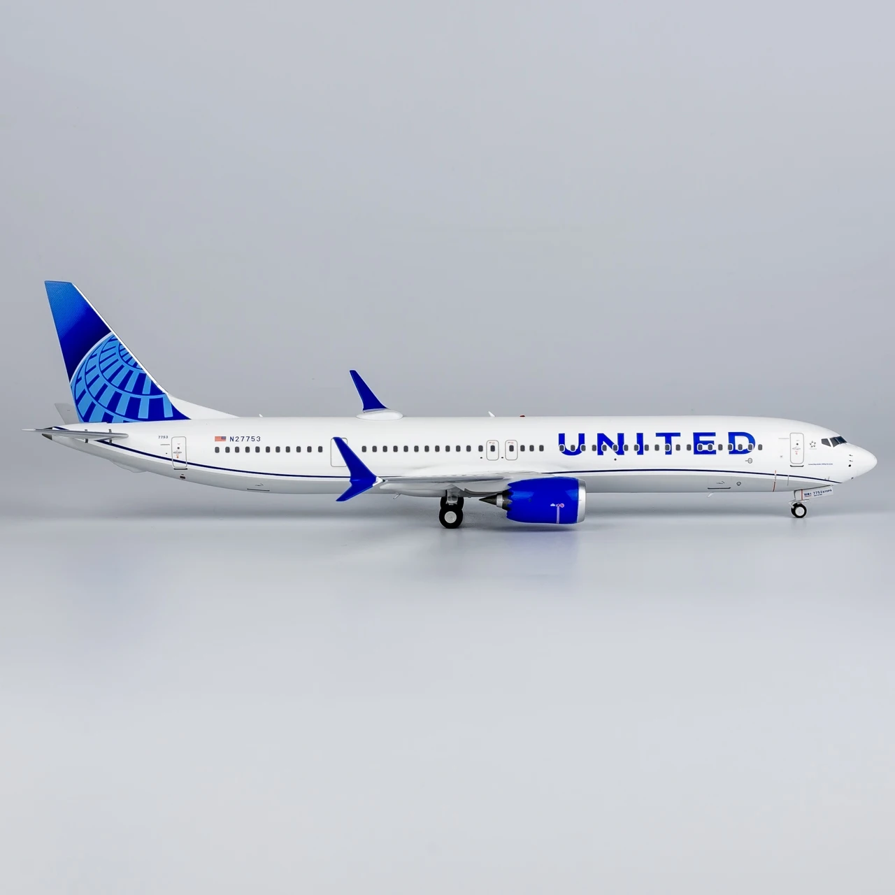 Коллекционный самолет из сплава 95001 подарочная модель NG 1:200 United Airlines StarAlliance Boeing B737