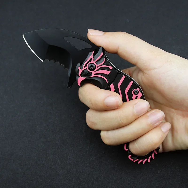 Креативный мини складной нож для активного отдыха кемпинга выживания