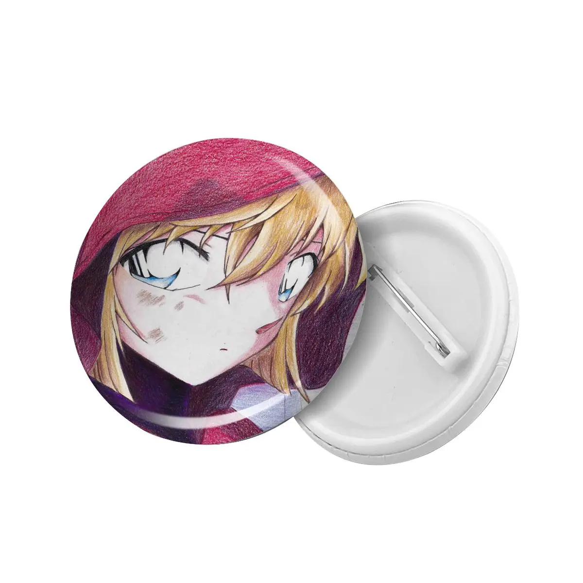 Мягкая булавка 59 мм в виде детектива Конана хайбары искусственная японском стиле