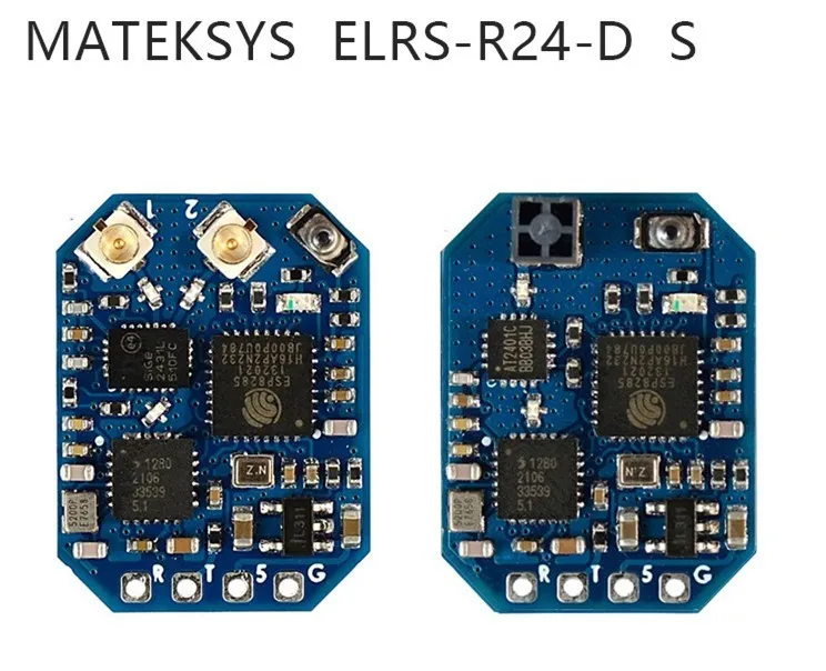 

NEW MATEK Mateksys ExpressLRS ELRS 2.4GHz ELRS-R24-D ELRS-R24-S Nano Receiver for Micro Mini Freestyle Long Range Racing Drones