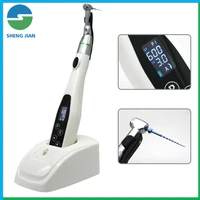 sj dental led wireless mini 161 reduction contra angle endo motor treatment 6 program rpm 150 500 torque 0 6 4 0 n cm