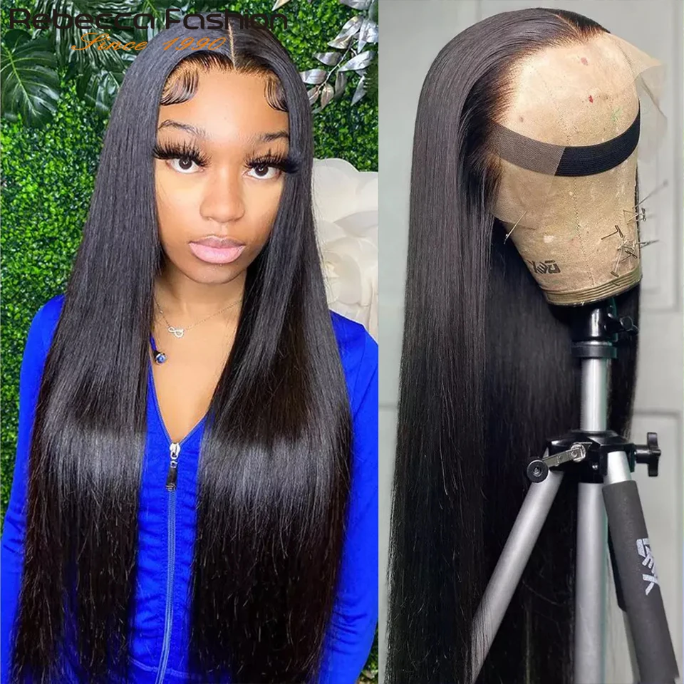 13X4 Straight Lace Front Wig Human Hair Wigs lace Wigs Pre Plucked Brazilian Straight Frontal Wigs human Hair Lace Front Wig