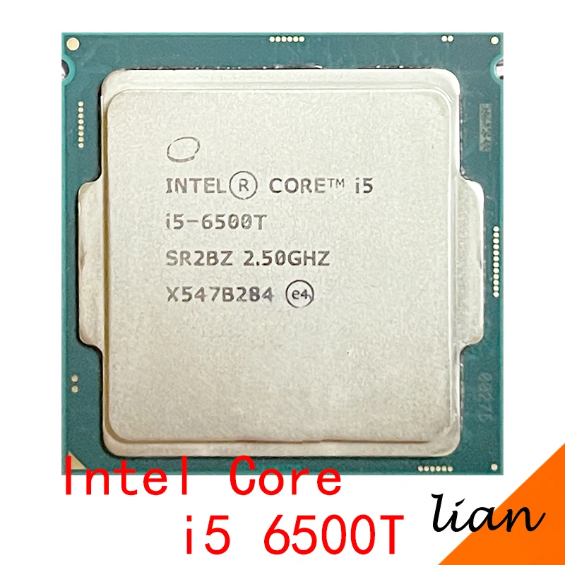 Процессор Intel Core i5-6500T i5 6500T 2 5 ГГц четырехъядерный четырехпоточный ЦПУ 6 Мб 35 Вт LGA