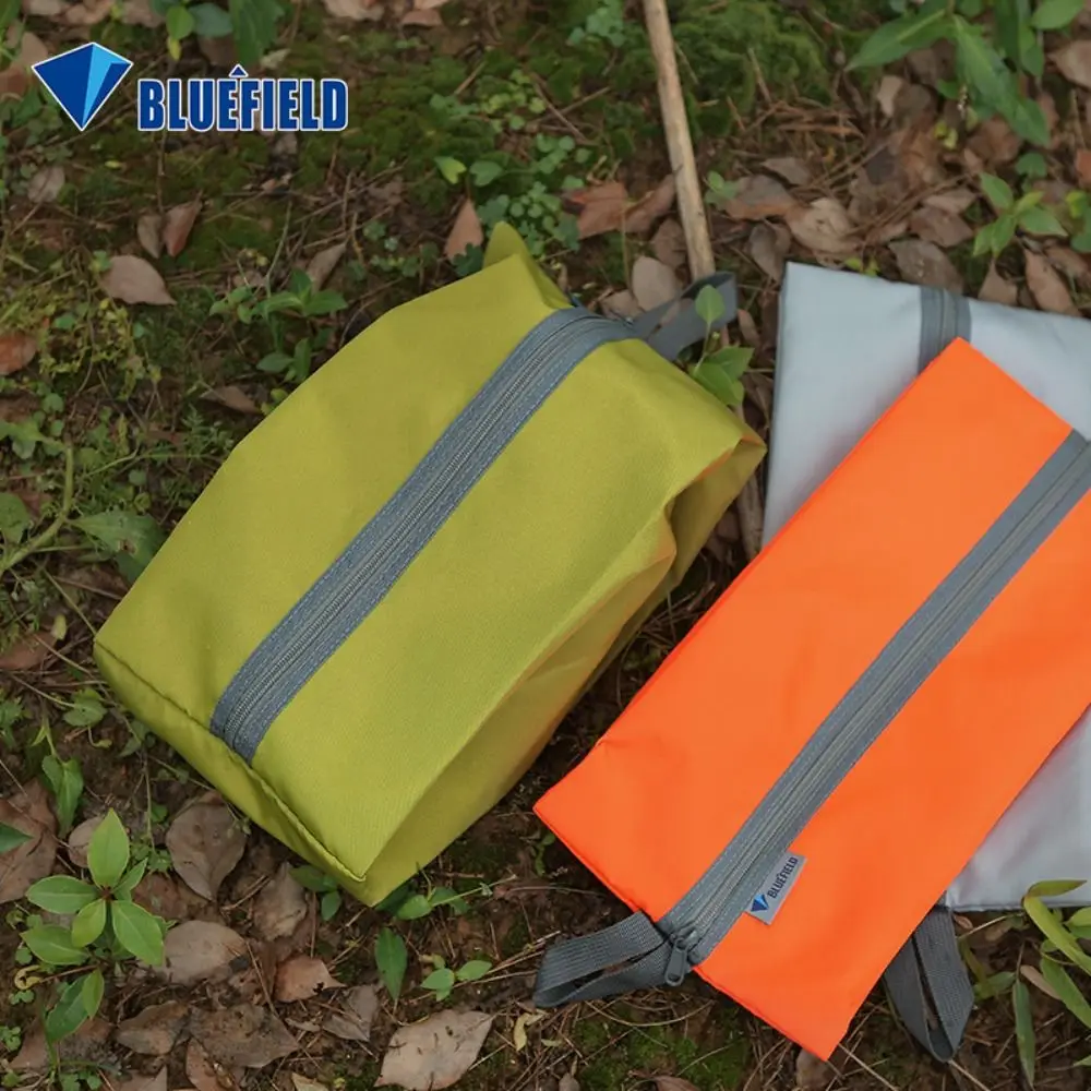 

4 Colors Outdoor Waterproof Bag Swimming Bag Pouch for Camping Hiking with Hook Zip Storage Bag Pocket Travel Storage Bag Pouch