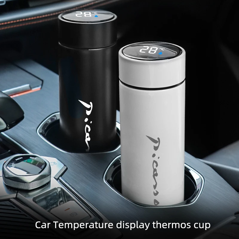 

For Citroen picasso 500ml Digital Thermos Cup Intelligent Temperature Display Water Bottle Heat Preservation Vacuum Thermo Flask
