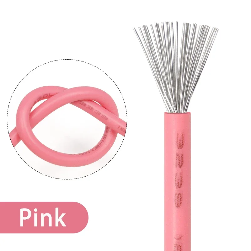 

Силиконовый провод UL3239 1/5 м 3 кВ DIY для светодиодов