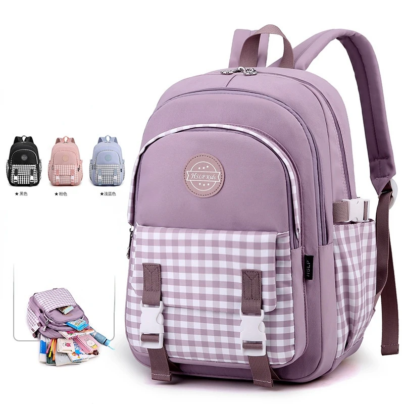 2022 Waterproof Children School bags Girls Orthopedic Backpack Kids Book Bag princess primary school Backpack schoolbag Mochilas