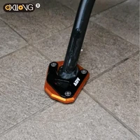 390 adv adventure 2020 2021 motorcycle cnc side stand enlarge extension kickstand for 390adventure accessories motorbike