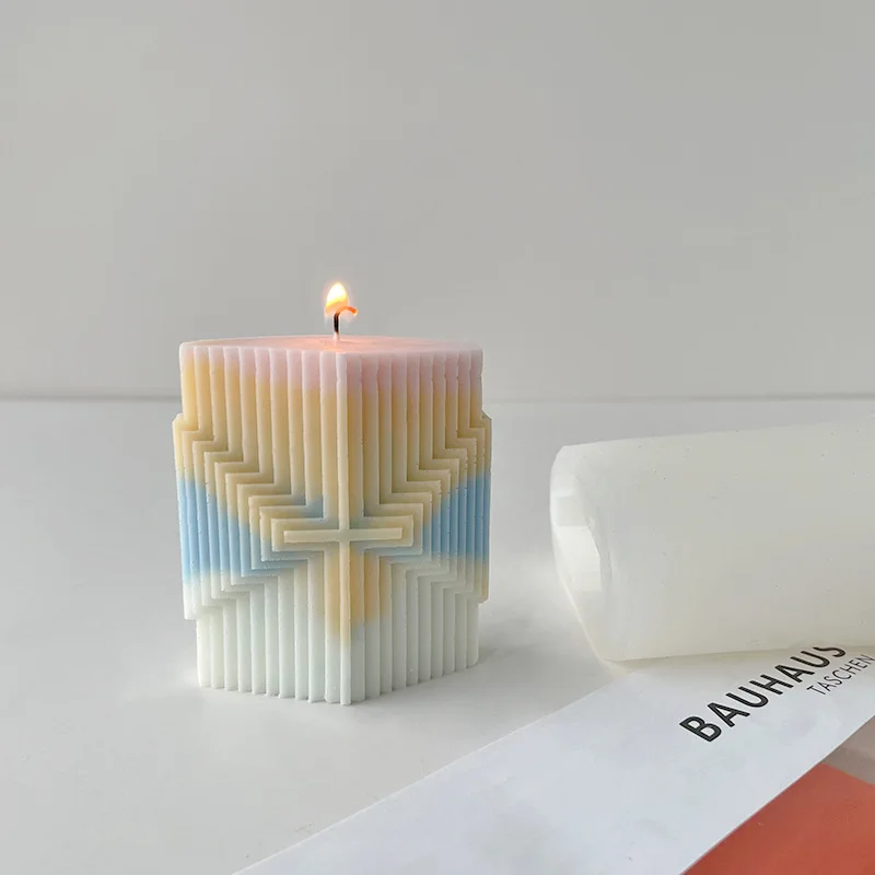 

Геометрическая полоса свеча колонне форма «сделай сам»