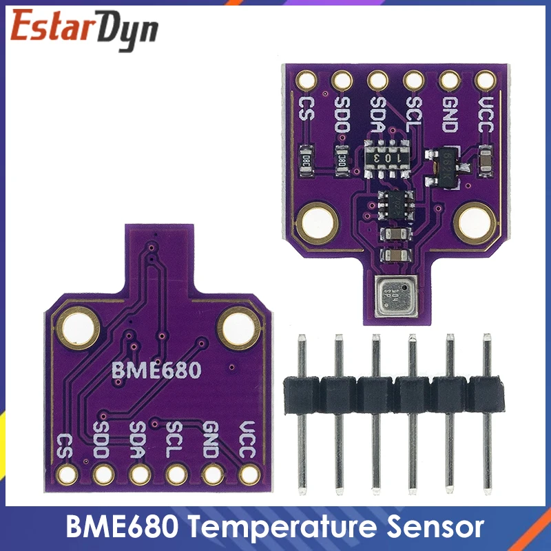 

BME680 Digital Temperature Humidity Pressure Sensor CJMCU-680 High Altitude Sensor Module Development Board