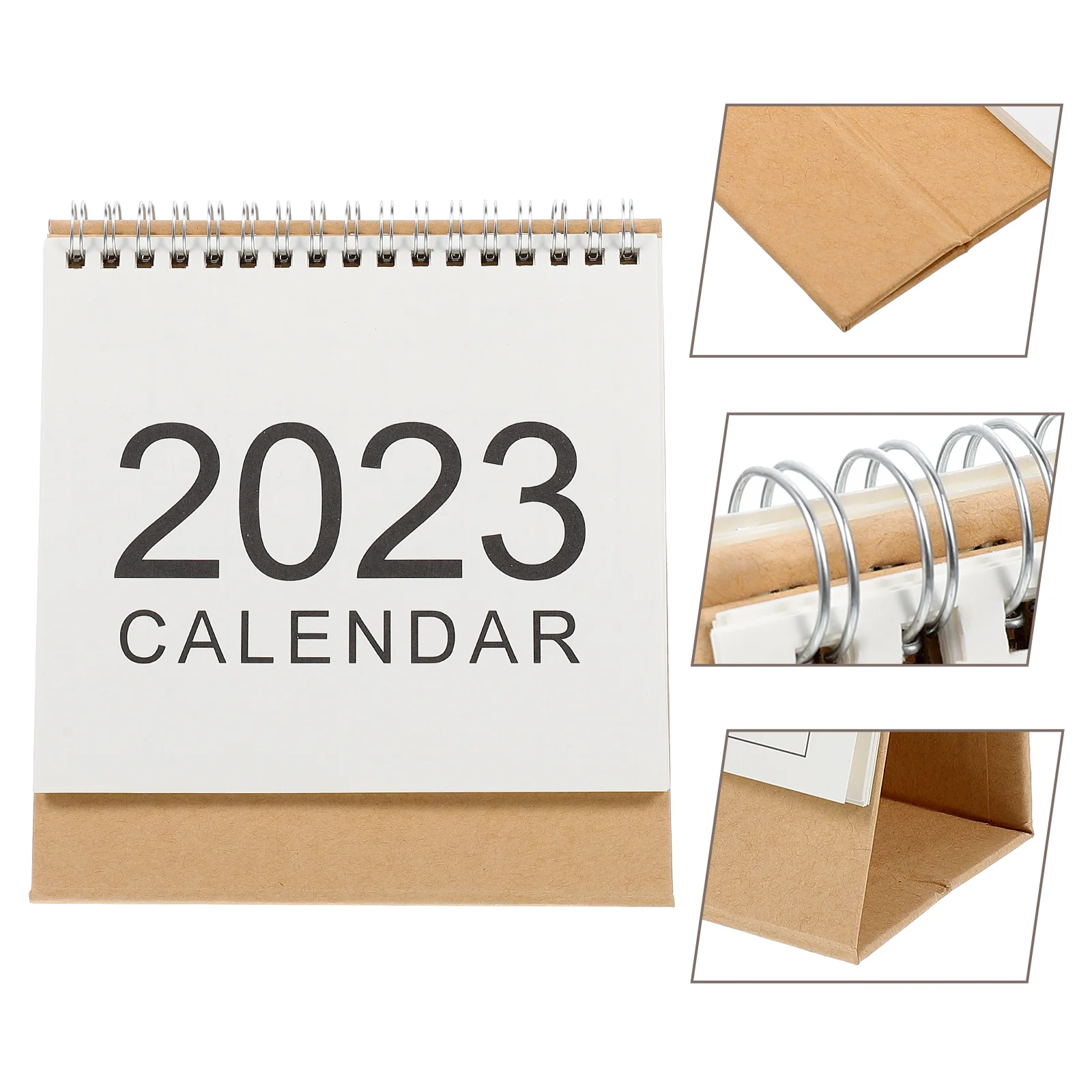 

Tent Agenda Calendar 2023 Free Standing Chinese Weekly Desk Planner Spiral Decoration Tabletop