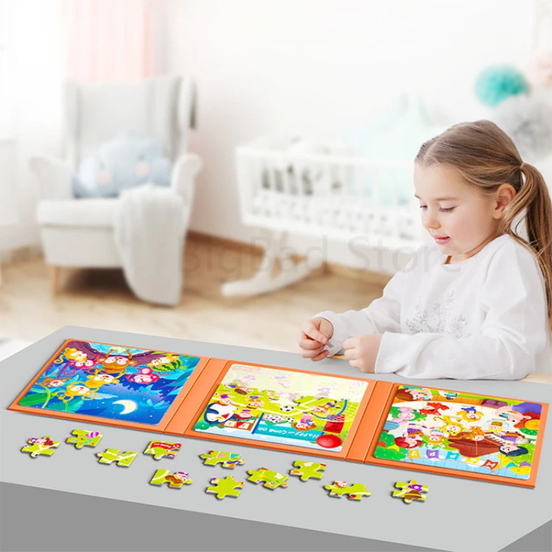 

Новая магнитная бумага Монтессори, современные Обучающие игрушки, искусственная головоломка, линия, детская игрушка, подарок для детей