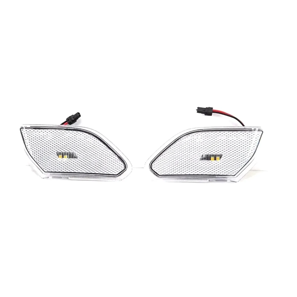 Прозрачный светодиодный передний Боковой габаритный фонарь лампа указателя