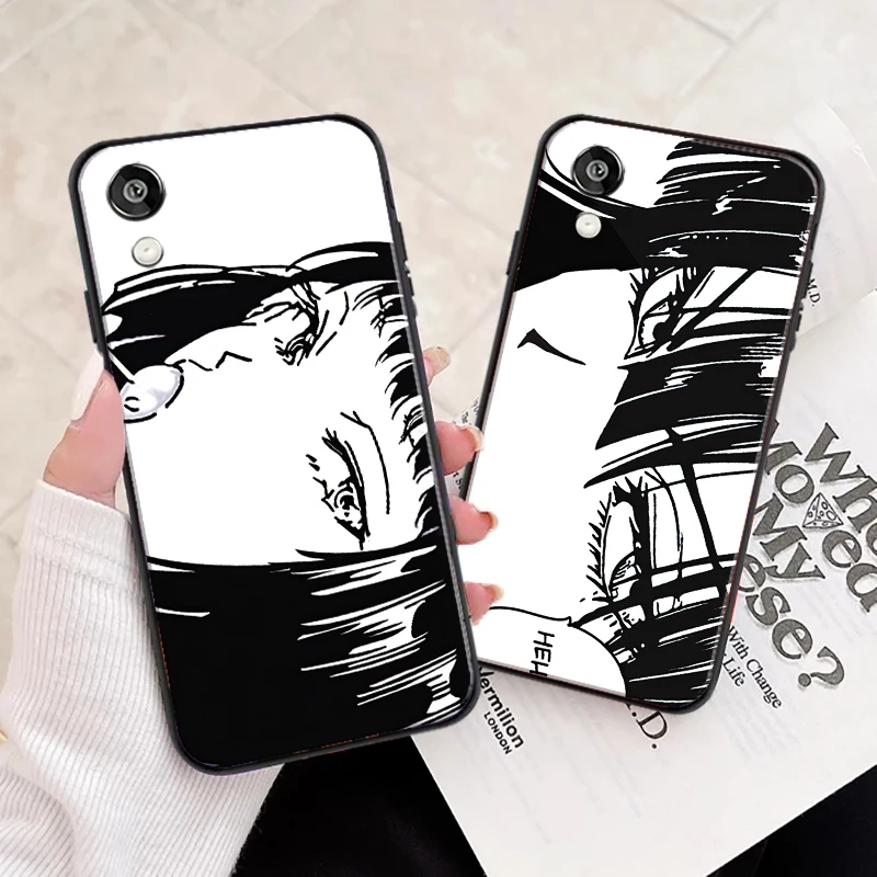 

Tomie Comic For Huawei Honor 9A 8X 9 9X Lite 10 10i 10X Lite Phone Case Silicone Cover Carcasa Back Liquid Silicon Black