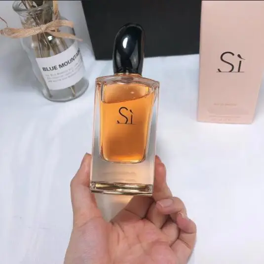 

top quality brand Si EDP perfume floral long lasting natural taste with atomizer for men fragrances