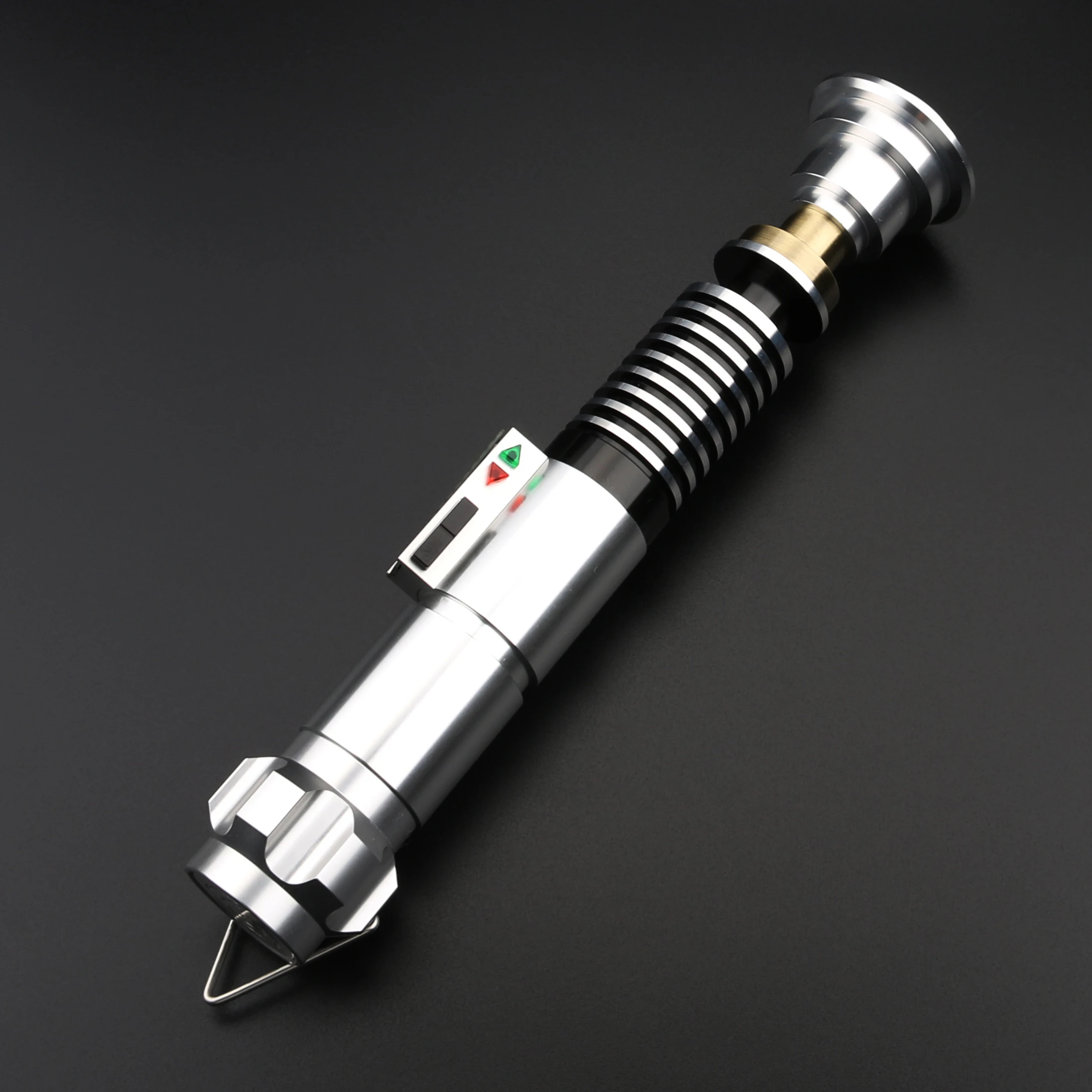 

SABKNT Luke EP6 Smooth Swing Heavy Metal Lightsaber 12 Colors 10 Soundfont Metal Handle Blaster FOC Laser Sword Lock-up Toys