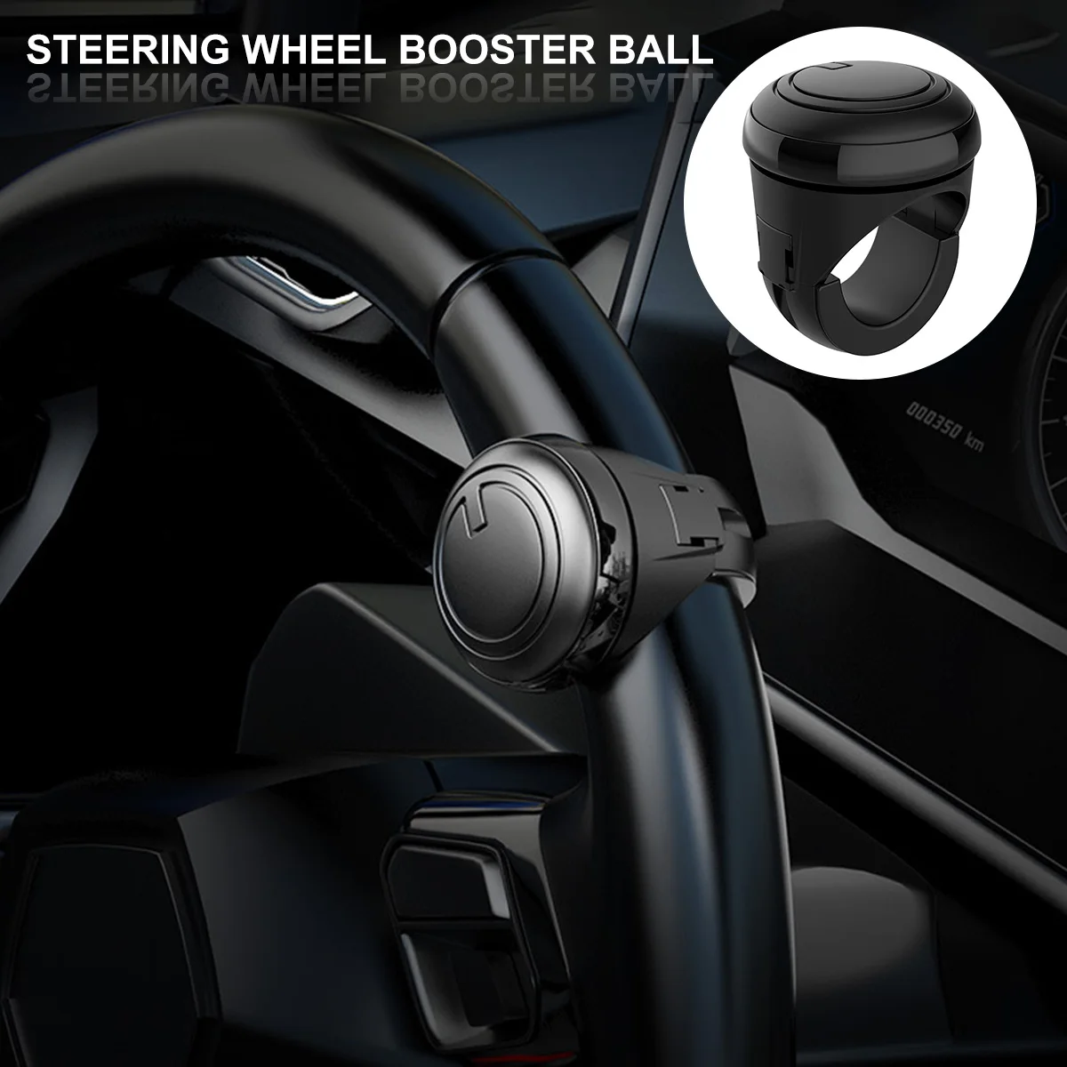 

New Car Steering Wheel Spinner Knob Universal Non-slip Steering Wheel Booster Spinner Knob 360° Rotation Car Turning Steering