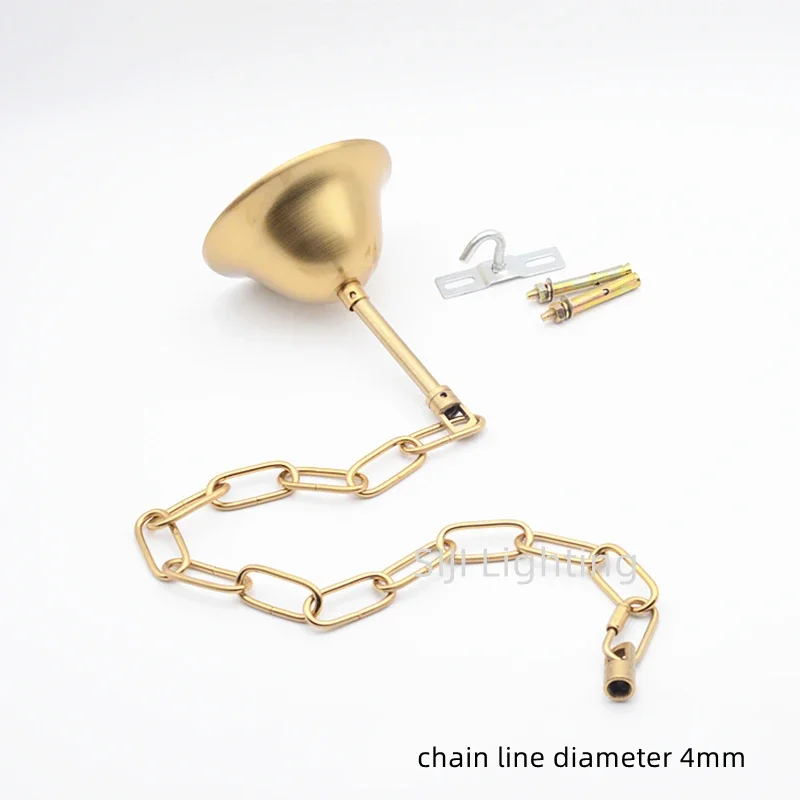 

Медная железная потолочная пластина с цепочкой для люстры