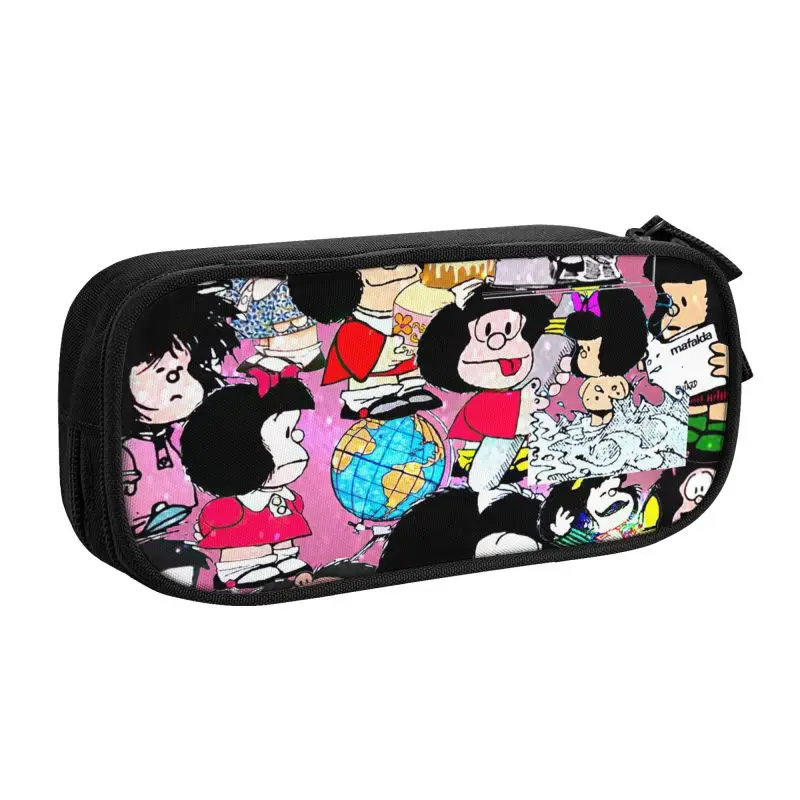 Милые забавные коллажи для карандашей Mafalda девочек и мальчиков