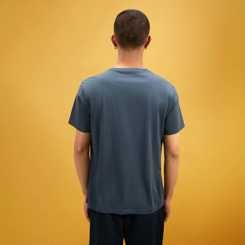 Hla/Hailan домашняя охлаждающая хлопковая футболка Cool Feeling новинка лета 2024 однотонная