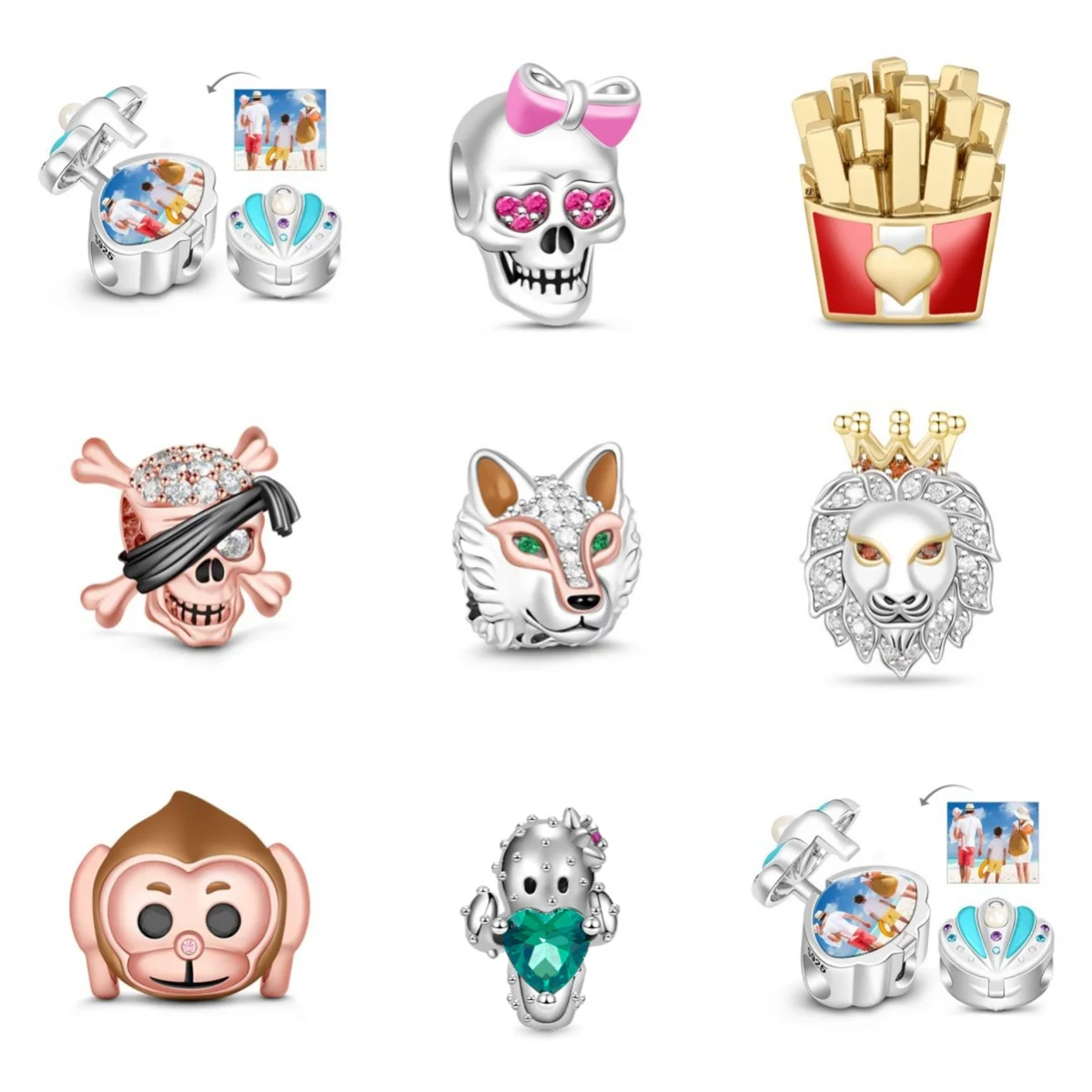 Китайские и западные амулеты подвески из бисера в цифровом стиле модные Jianyue