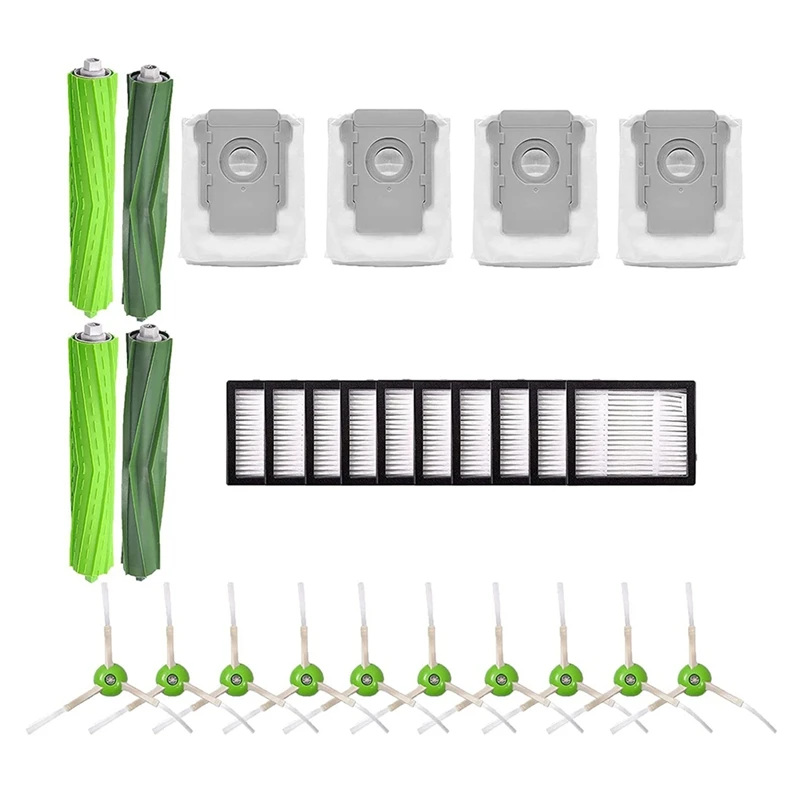 

Сменные Роликовые боковые щетки, HEPA-фильтры для Irobot Roomba I3 I7 I7 + E5 E6