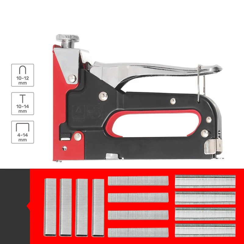 

Пистолет для ногтей «сделай сам», ручные инструменты для дома, степлер для строительства мебели, степлер для обивки и степлера с 600 скобами, домашний декор, столярные работы