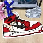 Кроссовки, ковер, популярные модные коврики, украшение для гостиной, спальни, детской комнаты, коврик для зоны детской комнаты, мягкий фланелевый ковер и ковер