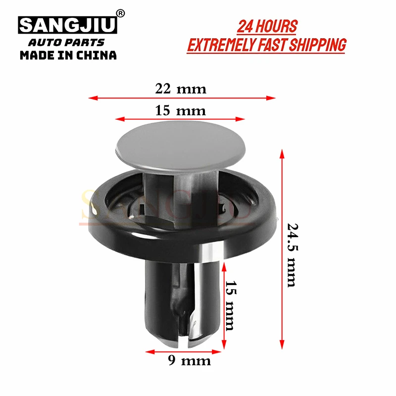 

20 шт., зажимы для бампера двигателя Toyota 4runner Rav4 Scion XB 90467-092274