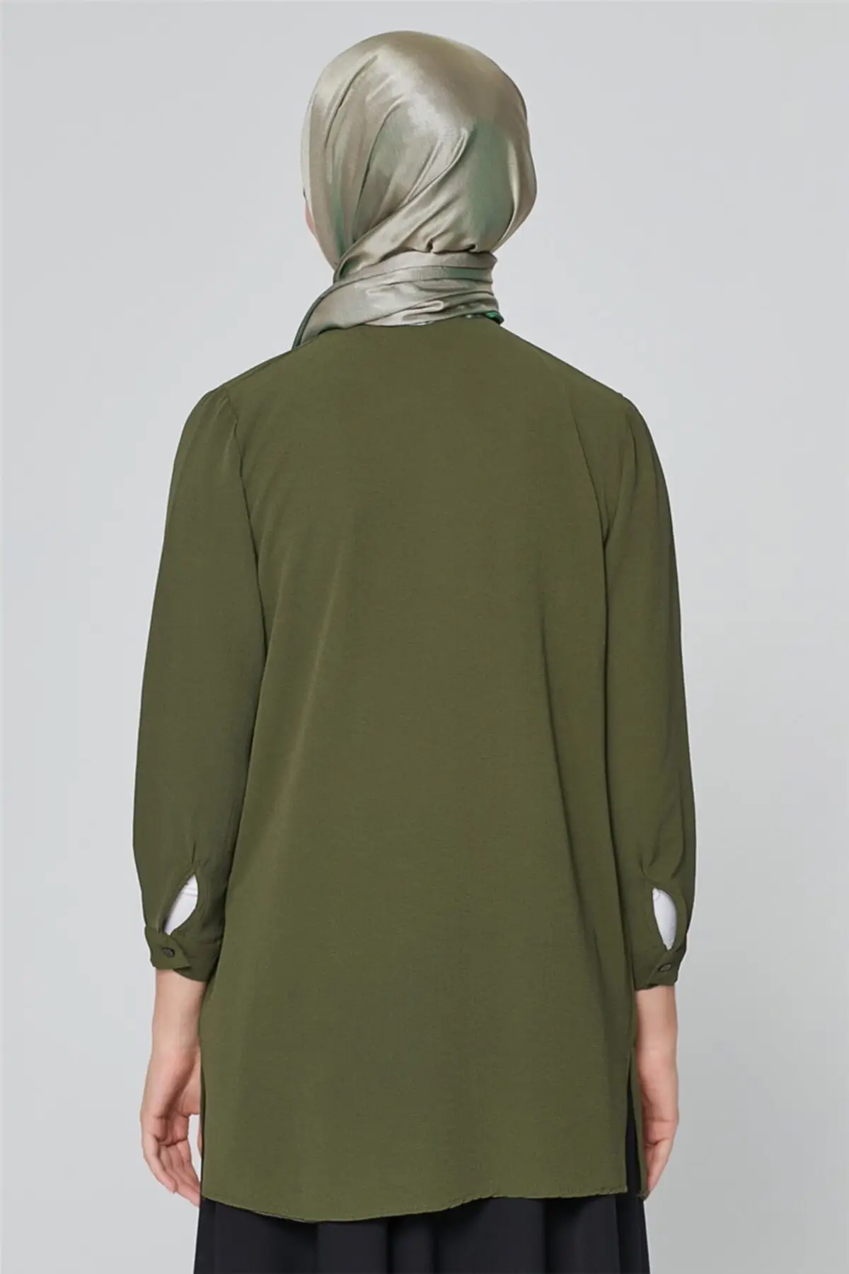 

Tunic Sweater Khaki 20 ka9010 K20KA9010001-1675 Women Muslim Sweater