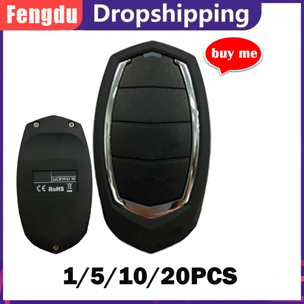 

MOTORLINE FALK RCM Remote Control Handheld Transmitter Electric Gate Rolling Code Command 433.92MHZ Control Garage Door Opener