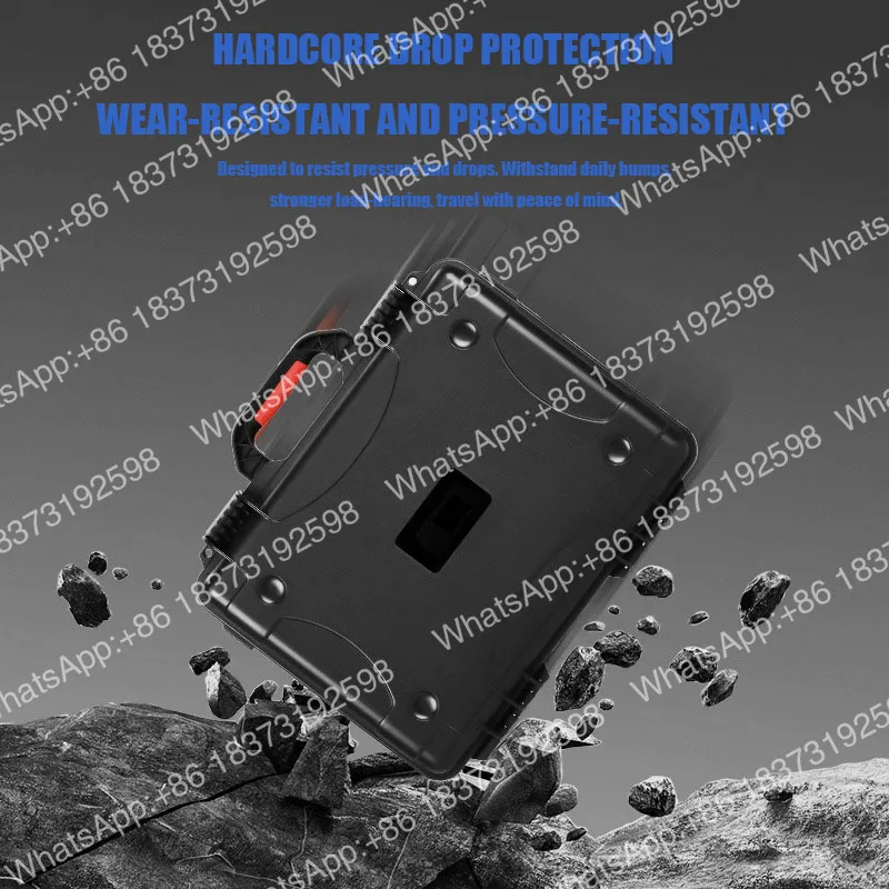Фото Взрывозащищенный кейс VOLODYMYR для DJI Mavic 4 Pro RC 2/RC Pro 2, водонепроницаемый защитный чемодан-сумка для хранения дрона №4