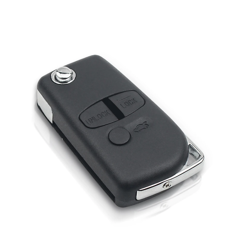 Чехол KEYYOU на 2/3 кнопок для Mitsubishi Outlander Pajero Lancer Evolution Grandis Flip MIT11 / MIT8 Key | Автомобили и