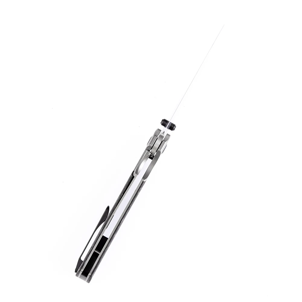 Ножи kanseven Shikari K1027A1 карманный нож 4 1 дюйма лезвие из титана и рукоятка Shred CF
