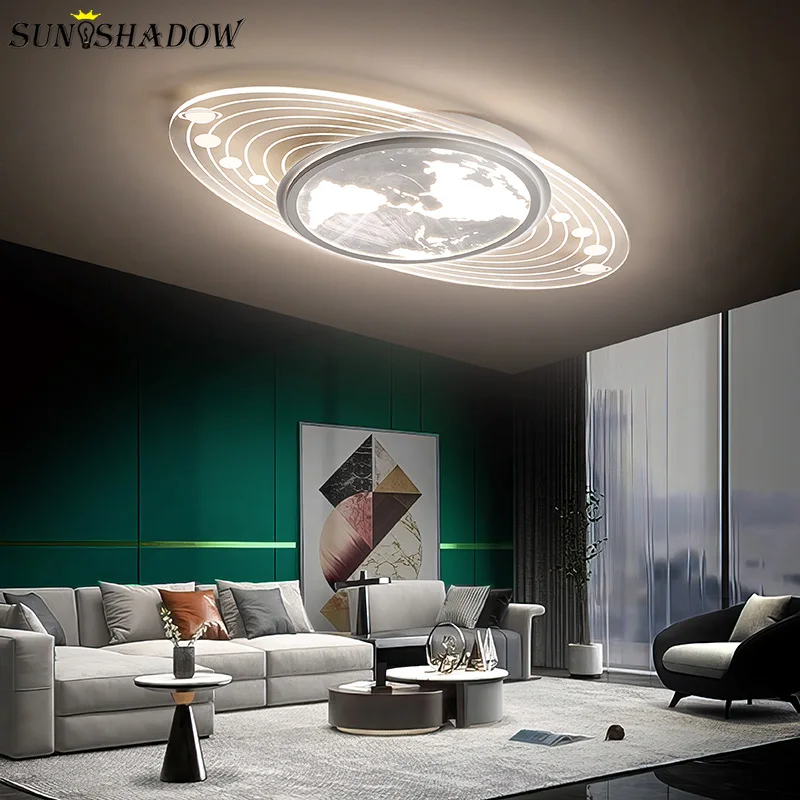 

Indoor Creative Led Ceiling Light 110V 220V Modern Led Ceiling Lamp for Living room Dining room Kitchen Bedroom Acrylic Lights